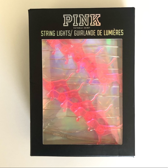 VS PINK Dog Lights String LED NEW In Box - Picture 2 of 7